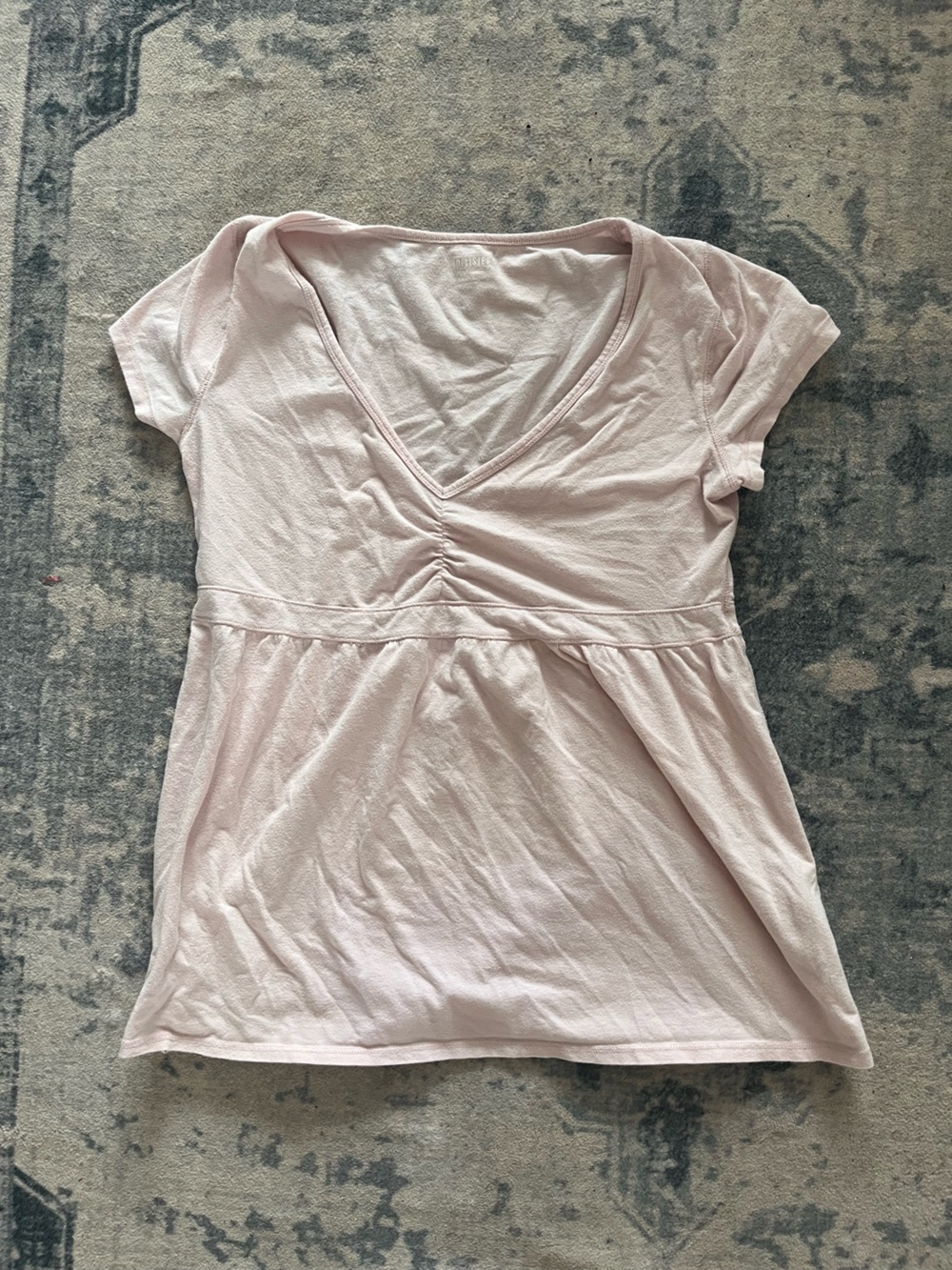 Hollister Light Pink Short Sleeve Tee